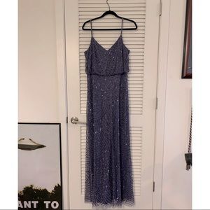 Adrianna Papell Blouson Bridesmaid Dress